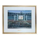Acuarela realizada durante el periodo 1993-1995 por Josep Marfá Recinto con espectaculo de boxeo